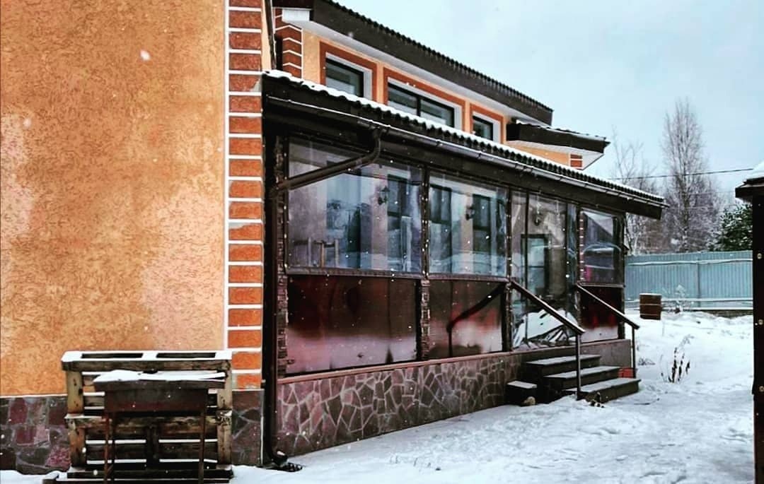 Установка мягких окон, пример 2